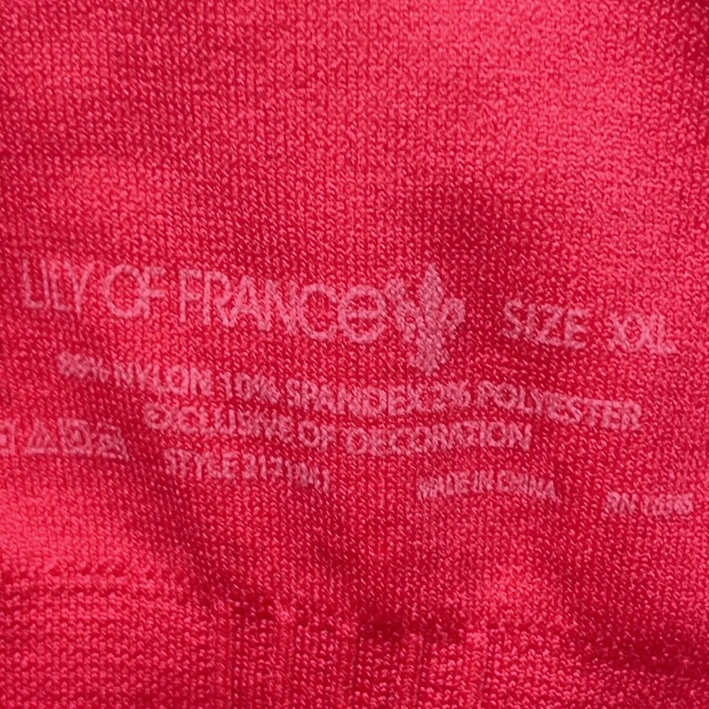 Lily of France Pink Bra with Stretchy Material - Picture 5 of 5